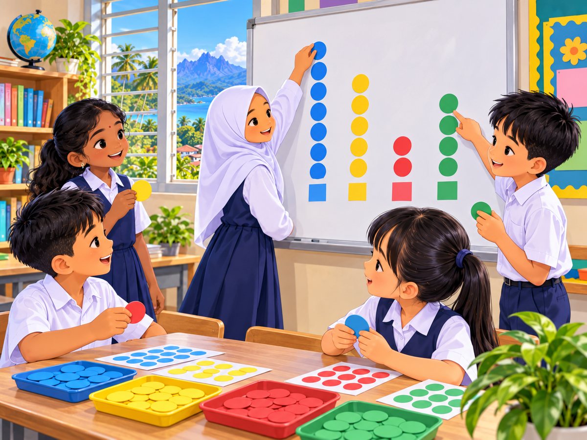 Bina Piktograf dan Carta Palang
